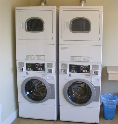 stackable coin washer and dryer